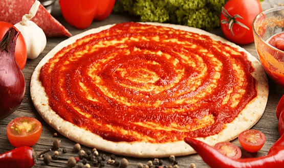 commander pizza tomate à  la defense